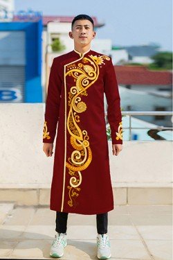 ÁO DÀI NAM 502