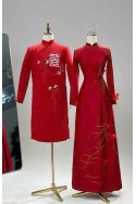ÁO DÀI CẶP 068
