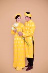 ÁO DÀI CƯỚI 553 (CÔNG+VẢI)
