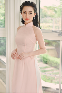 Áo Dài Trơn 040
