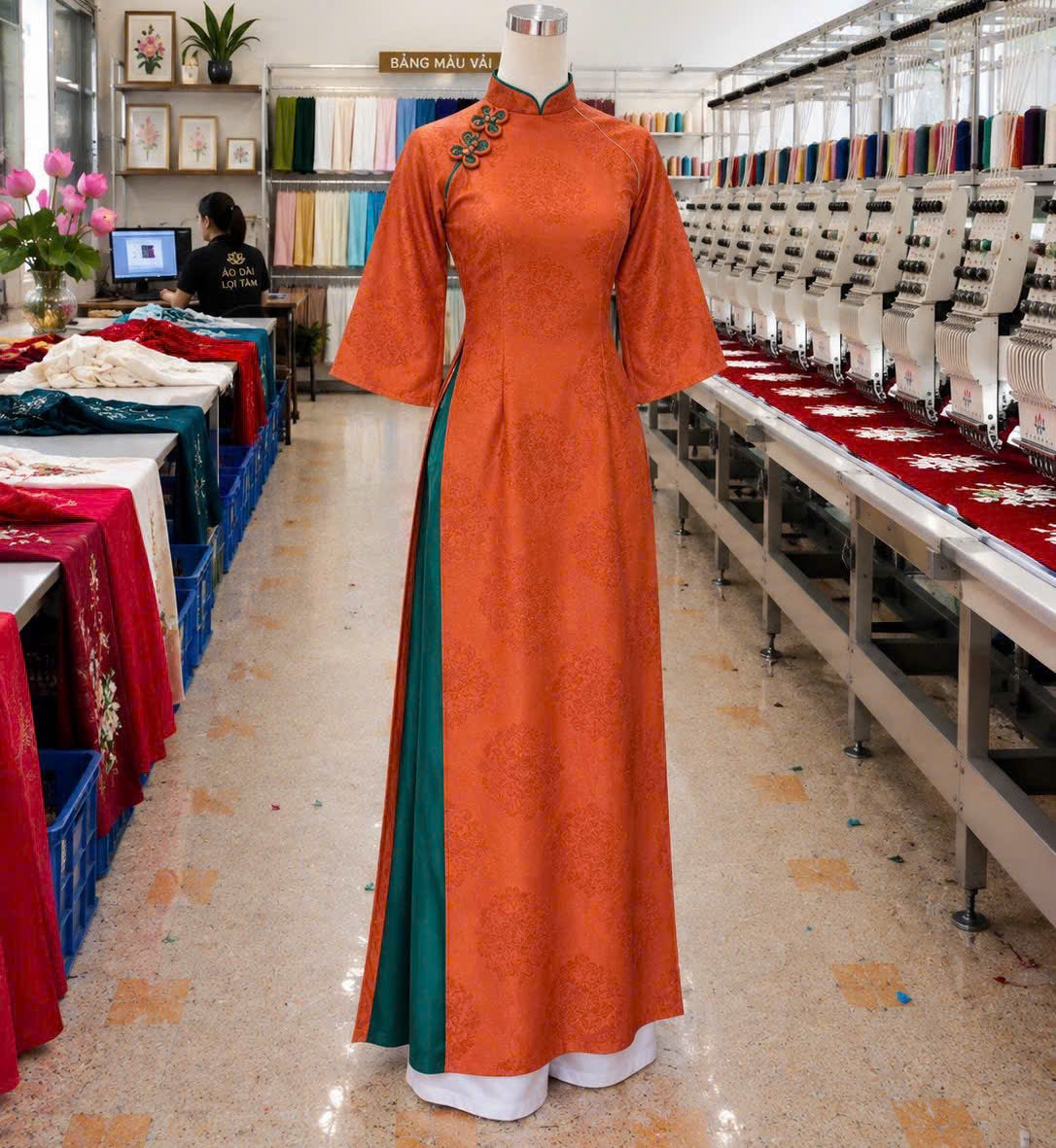 Mẫu áo dài mới 02
