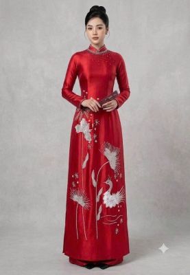 Mẫu áo dài mới 13