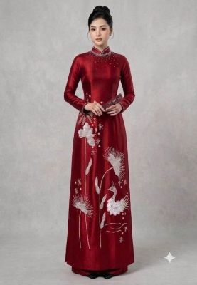 Mẫu áo dài mới 14