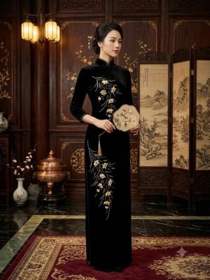 Mẫu áo dài mới 21