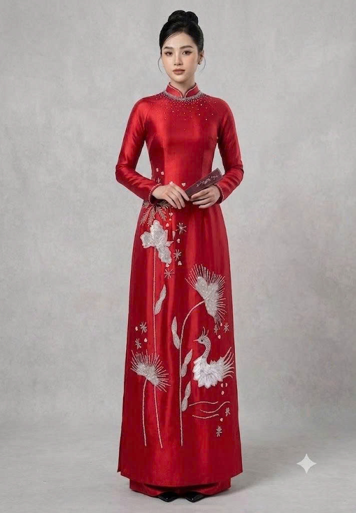 Mẫu áo dài mới 13