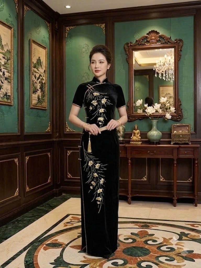 Mẫu áo dài mới 17