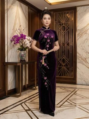 Mẫu áo dài mới 16